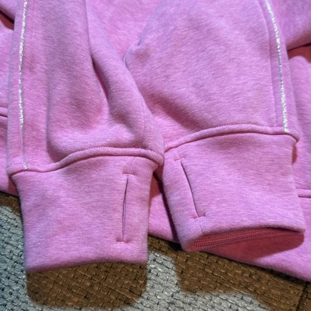 NWT Lululemon Scuba Oversized Half Zip Hoodie Plush Pink XL/XXL Rare - Picture 4 of 6